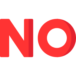 No